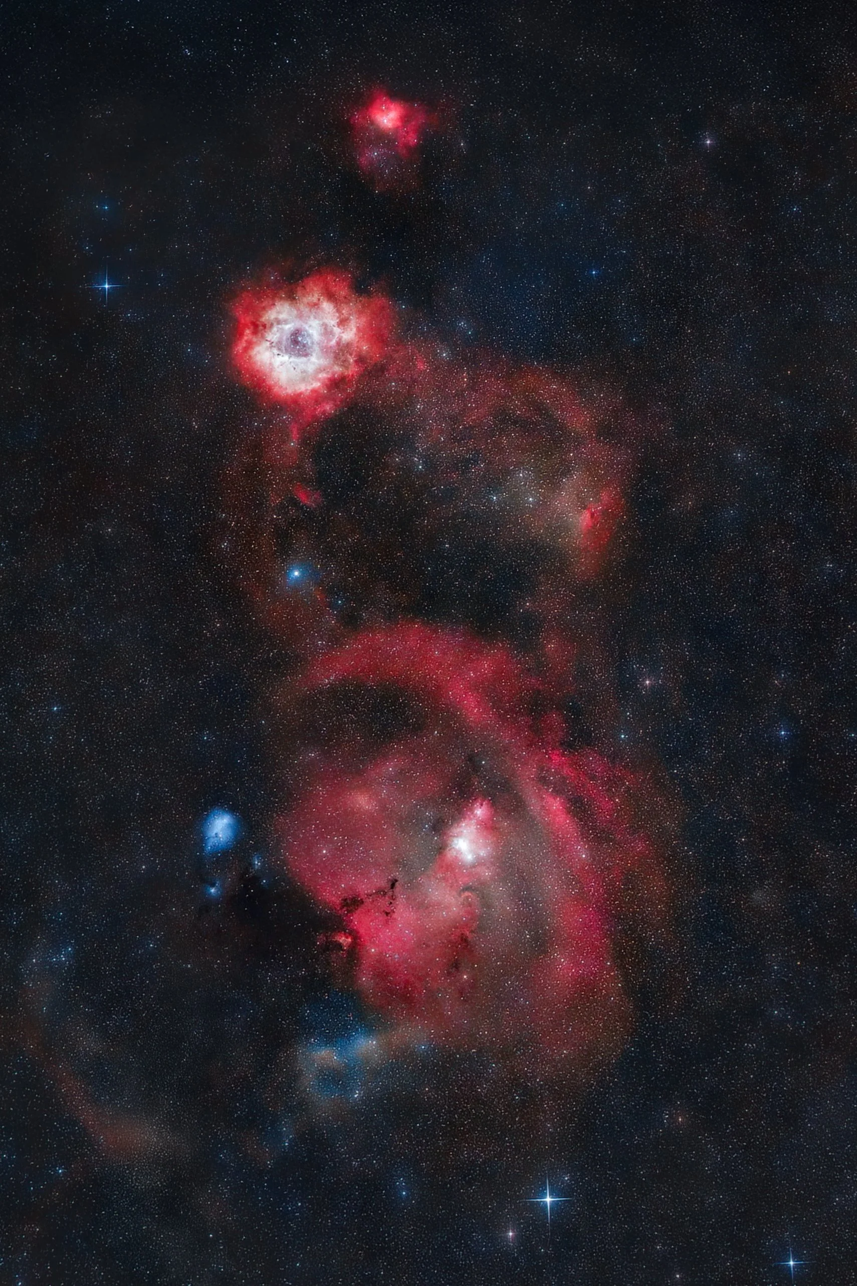 Rosetta & Christmas Tree Cloud Complex
