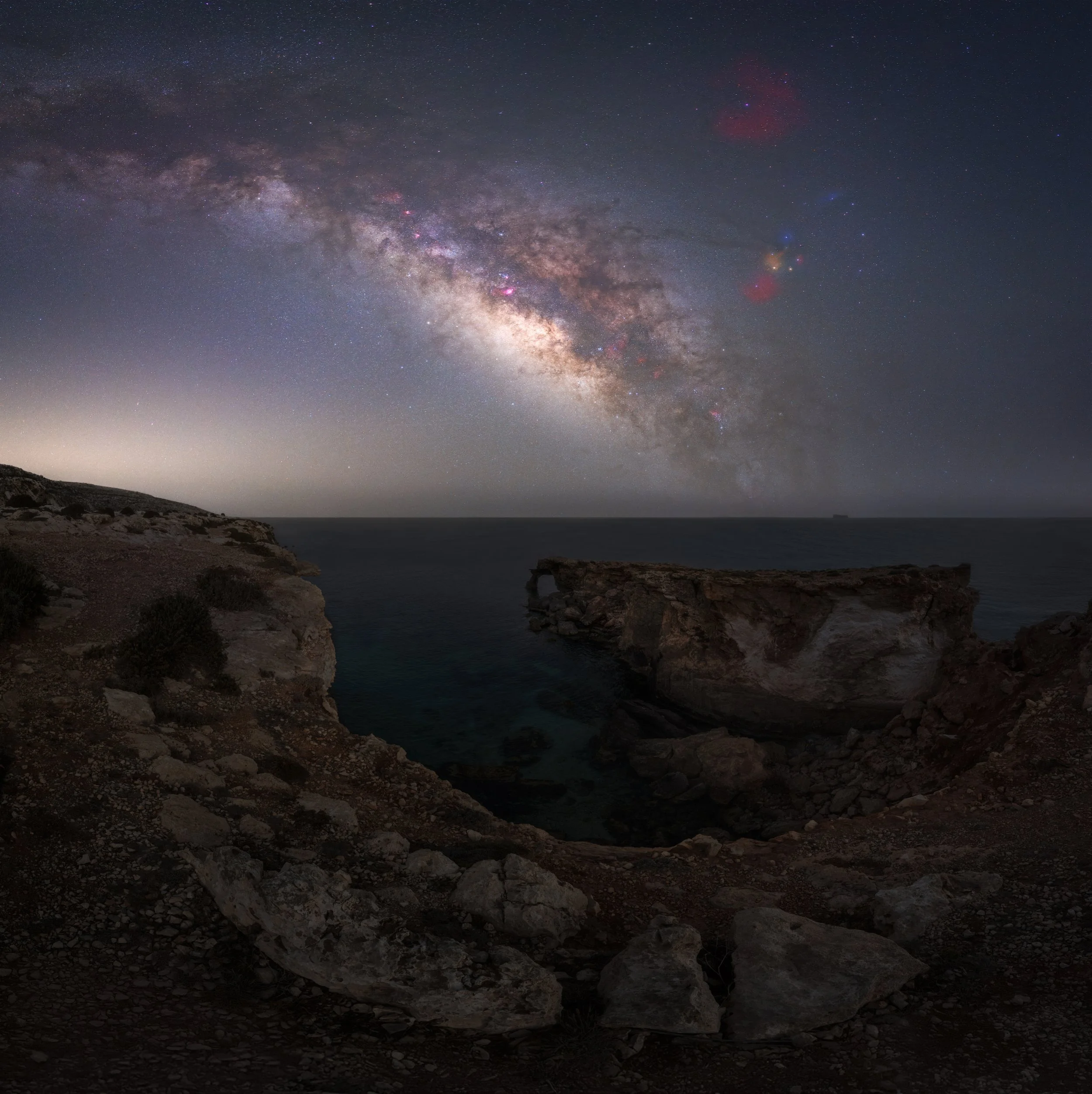 Panorama At Tal Hamrija Arch web.jpg