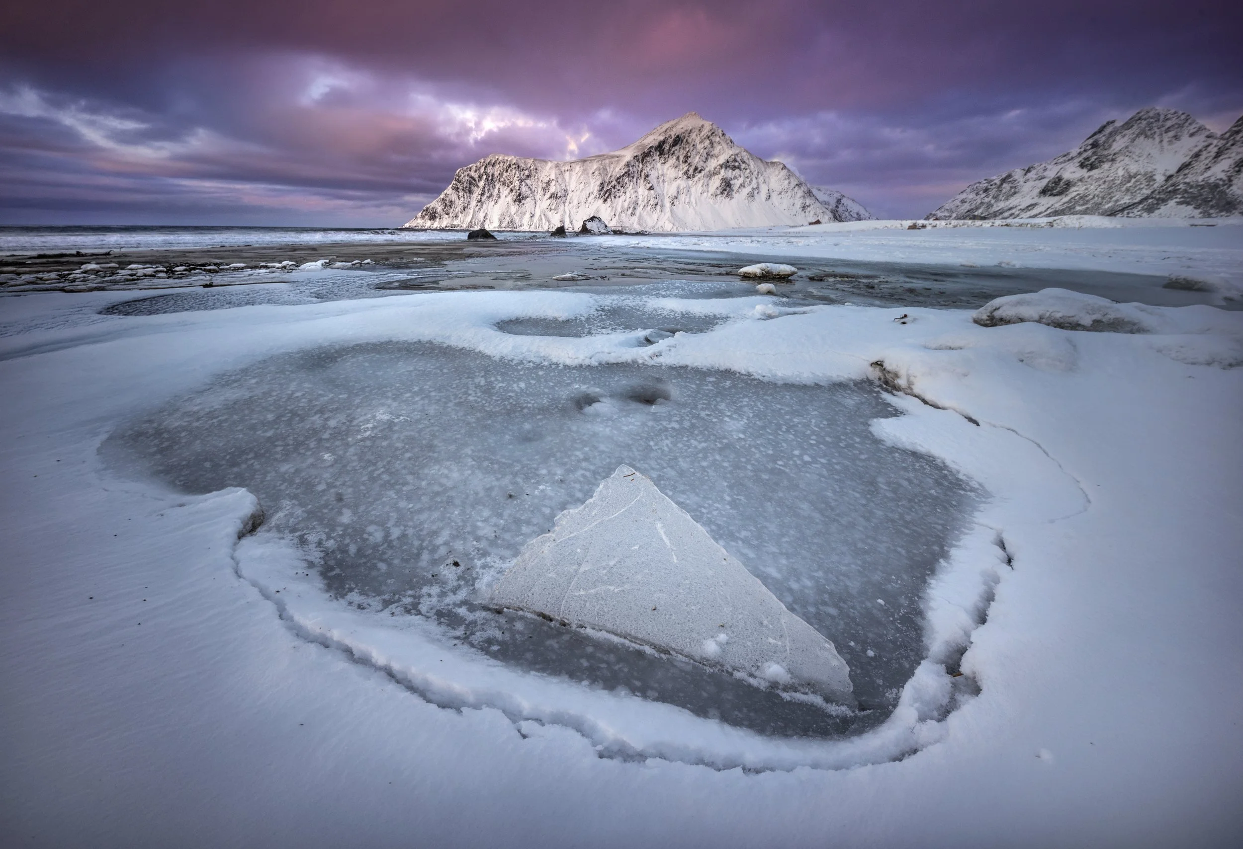 Ice Formations At Skagsanden Beach web.jpg
