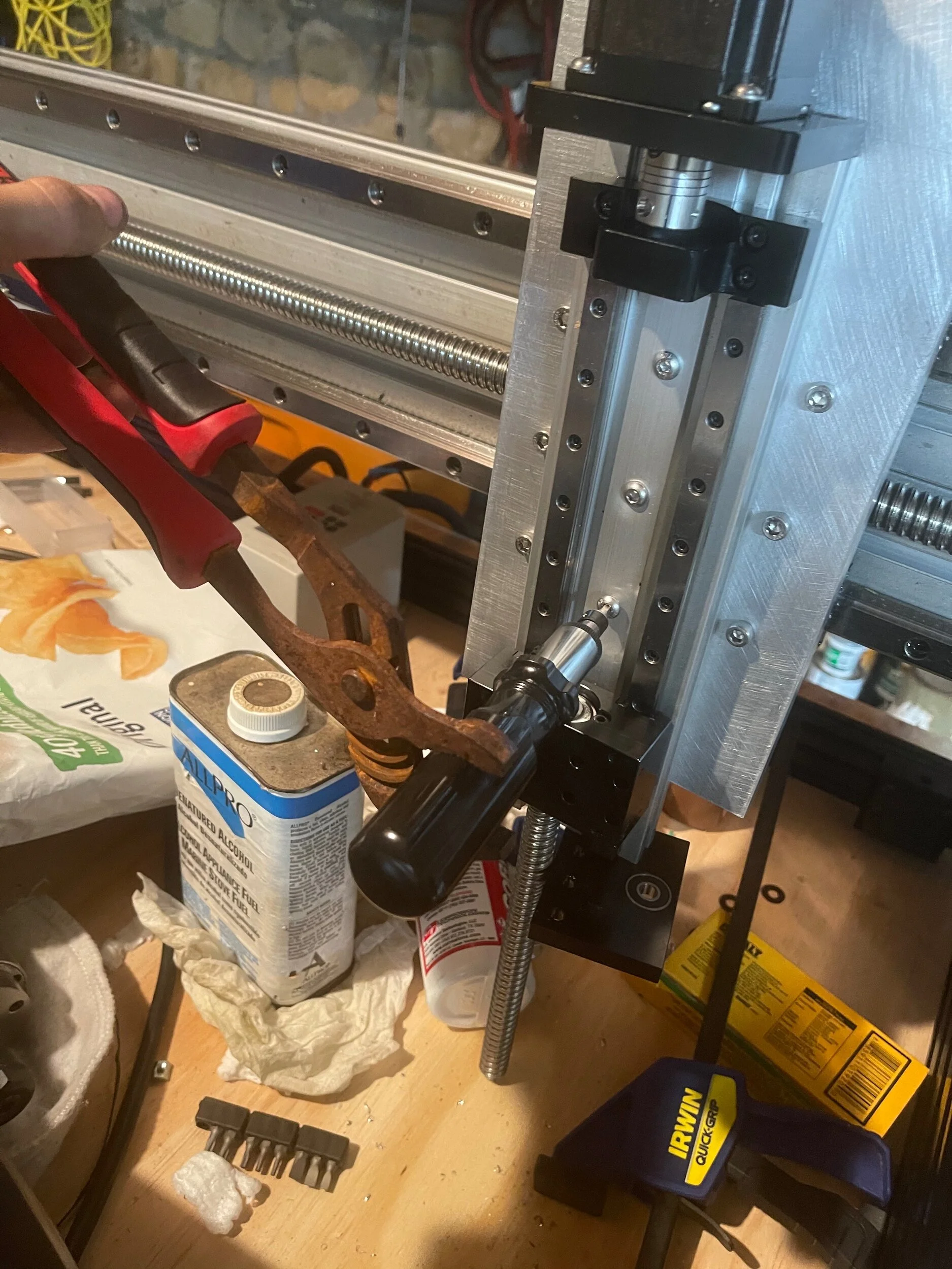 Is this how you tighten a bolt?