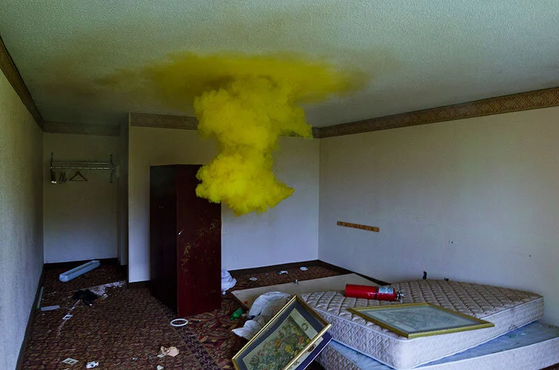 Irby Pace,  Brownfield , 2017, archival inkjet print, 36'' x 55'', Roanoke College Permanent Collection, Gift of Joanne Leonhardt Cassullo and the Dorothea L. Leonhardt Foundation, Inc