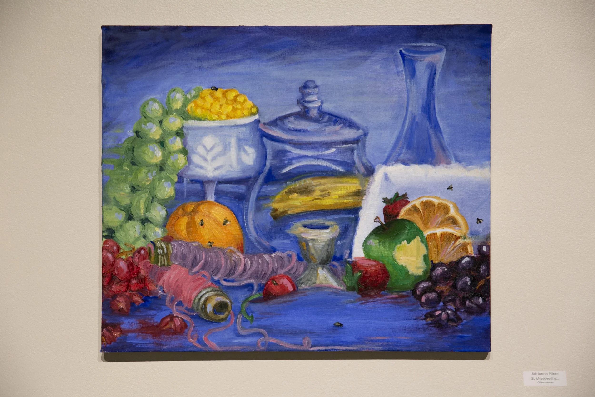 Adrianna Minor,  So Unappealing… , oil on canvas
