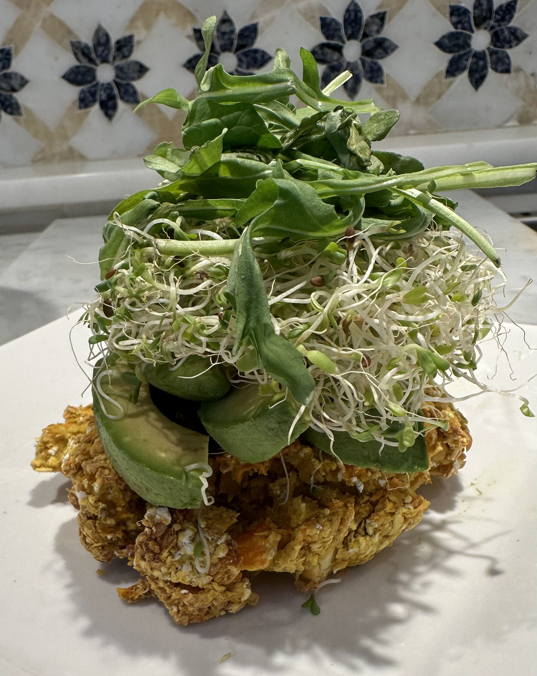 Sweet Potato Chickpea Burger 