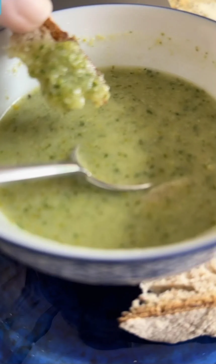 Cream Of Broccoli Soup For A Healthy Gut