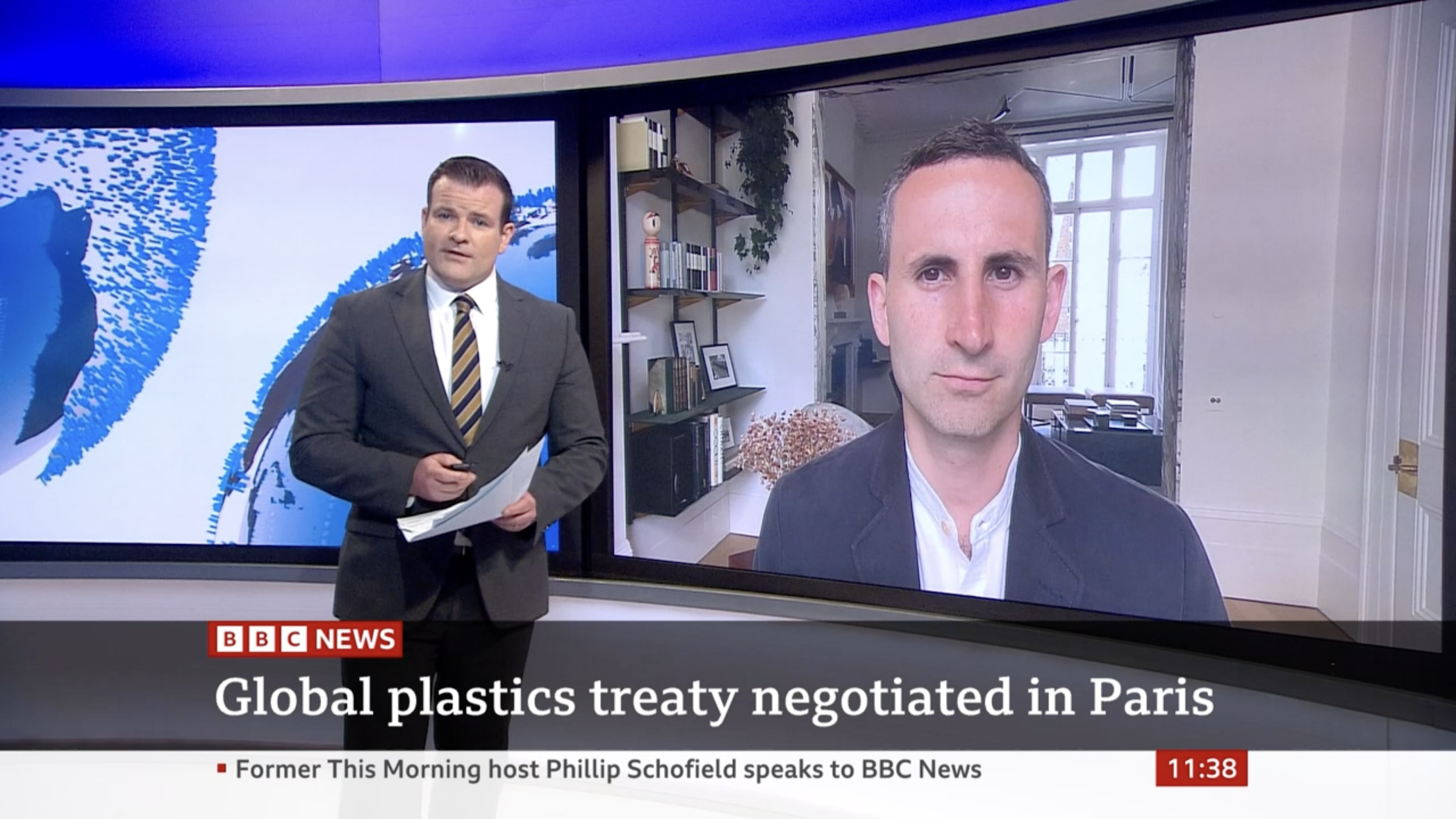 Tommy Stadlen joins BBC to discuss the Plastics Treaty