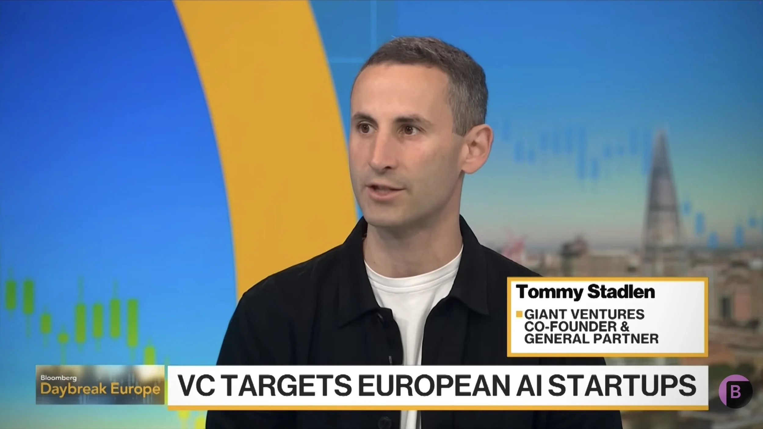 Tommy Stadlen Joins Bloomberg to Discuss European Tech and AI