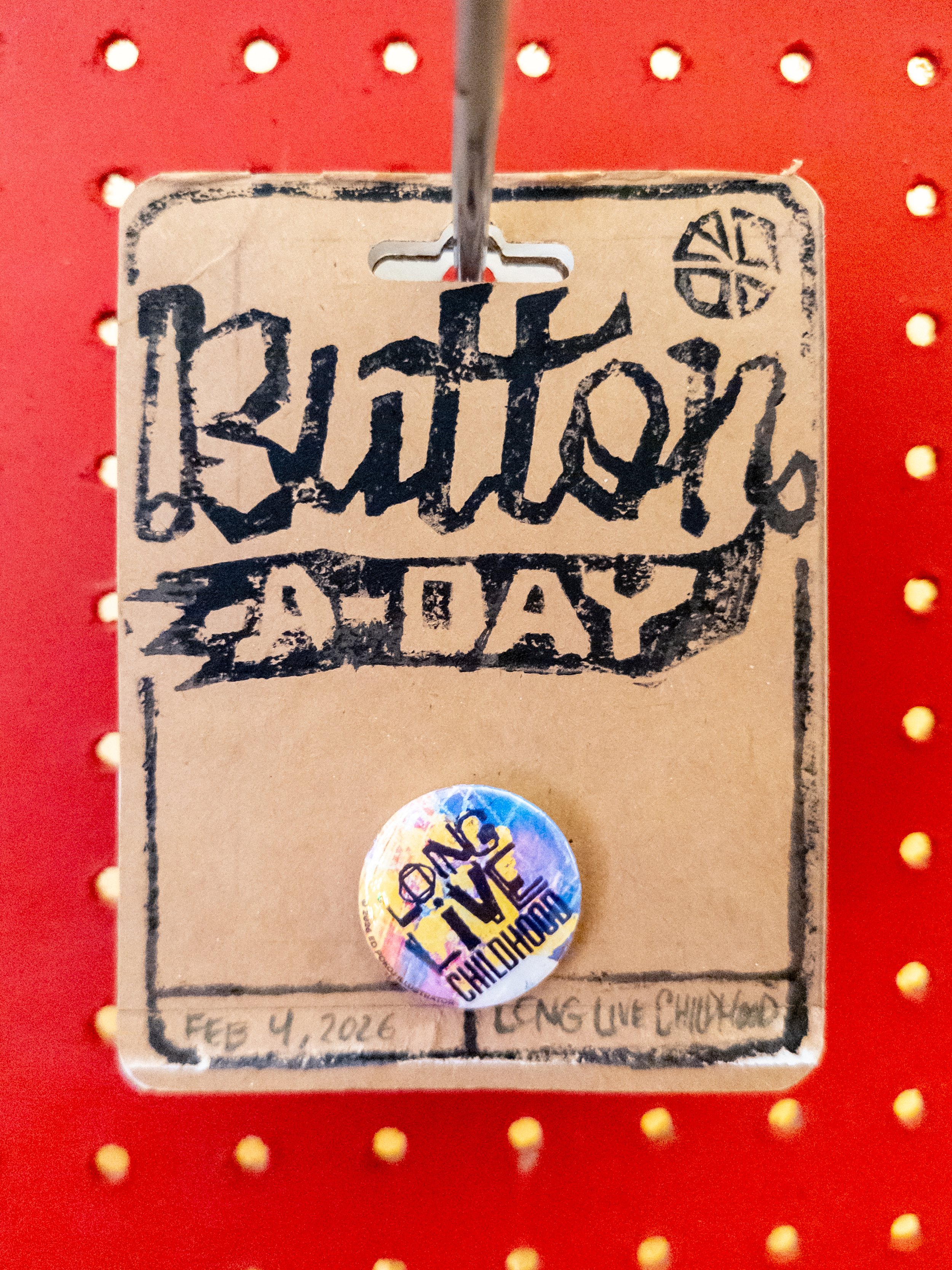 Long Live Childhood Button