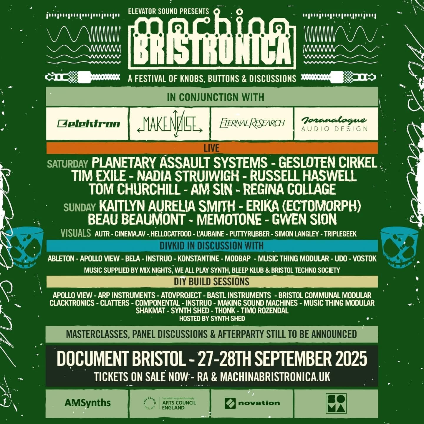 We are hosting a DIY workshop at @machinabristronica this year! Be fast, there are only 8 spots available! Thanks a lot to @synthshed for making this possible!

Ticket link in bio

#eurorack #diy #eurorackdiy