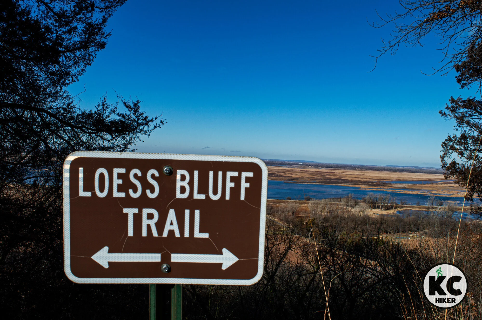 View eagles from rugged hilltops at Loess Bluffs NWR KC Hiker