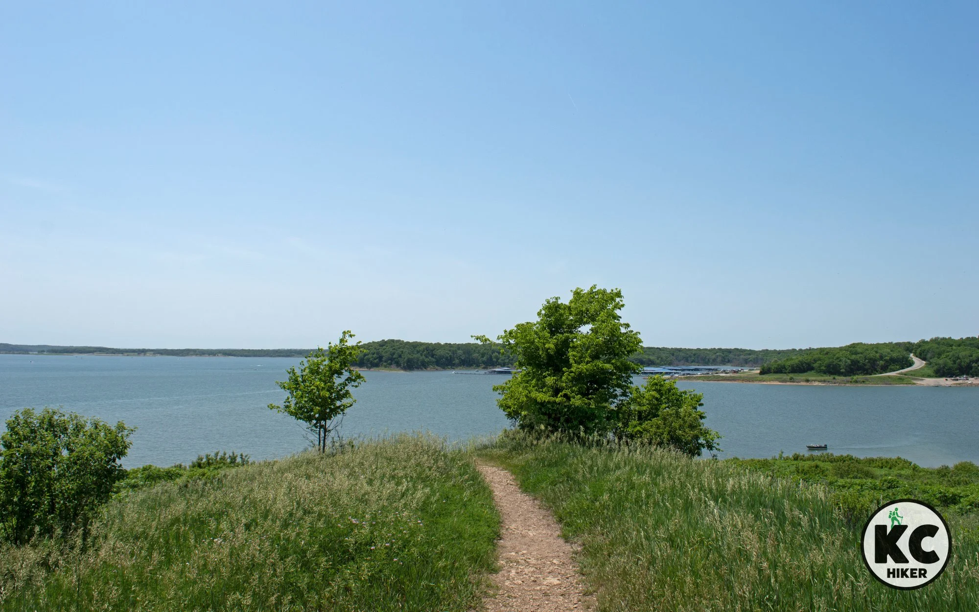 Get a scenic Clinton Lake vista at Overlook Park