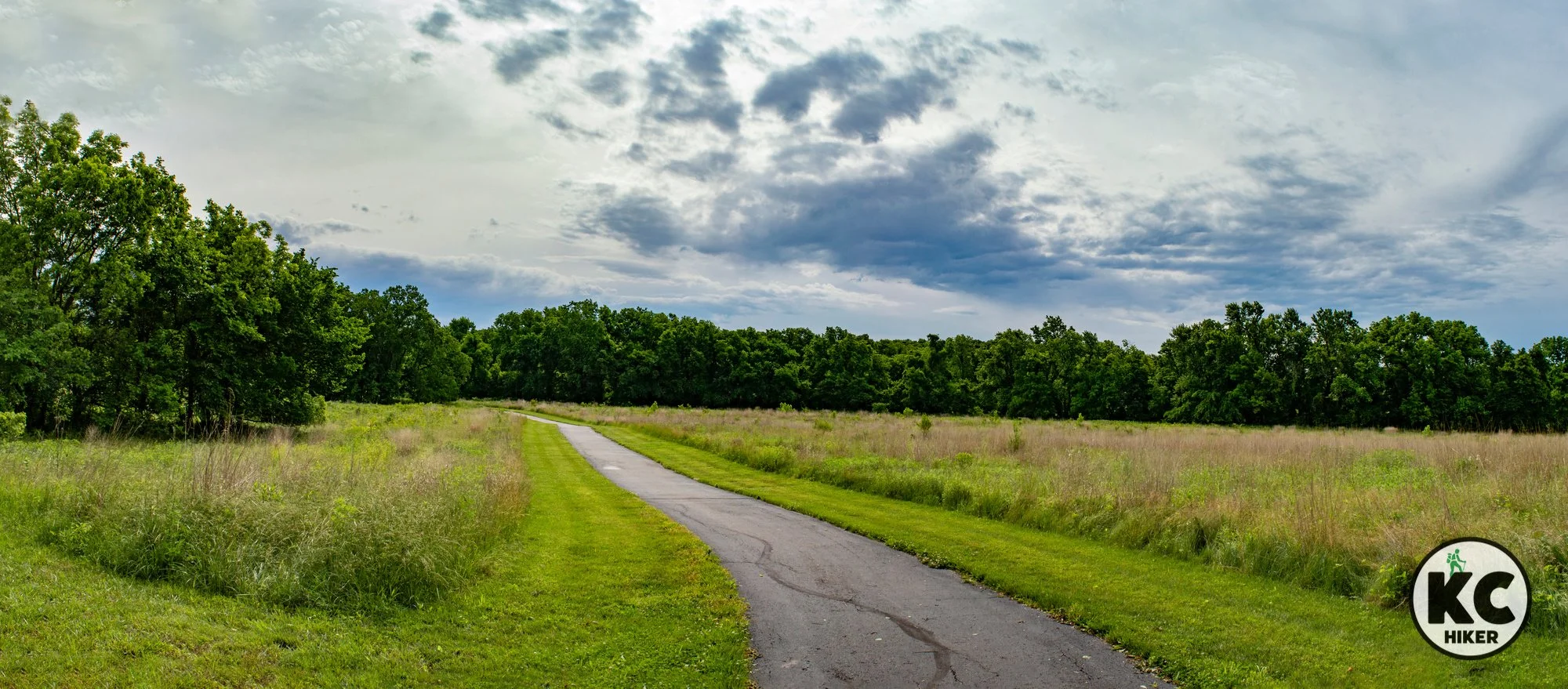 This Streamway Park follows the meanders of Kill Creek KC Hiker