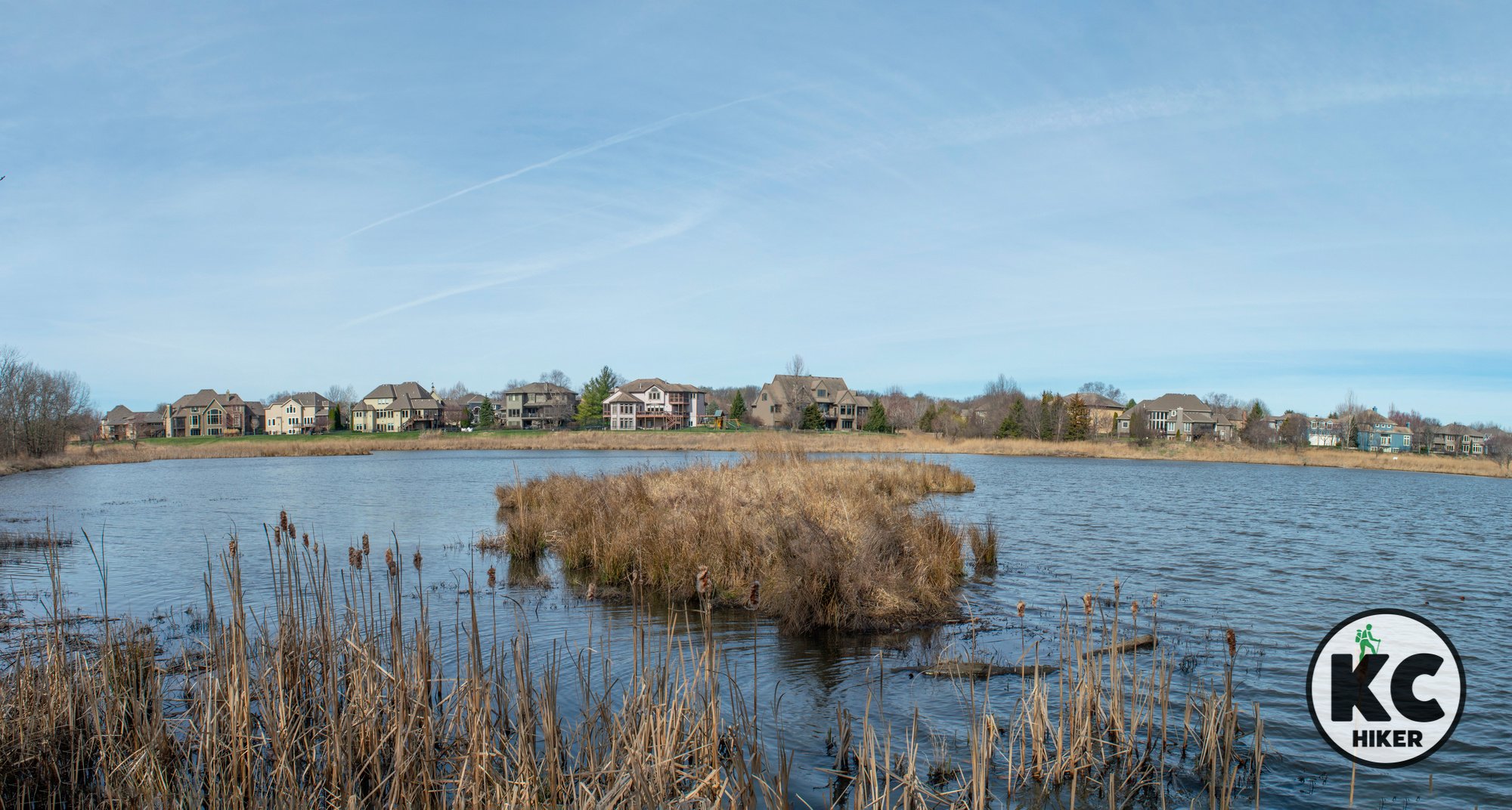 The Blue River Streamway Trail in Overland Park, Kansas