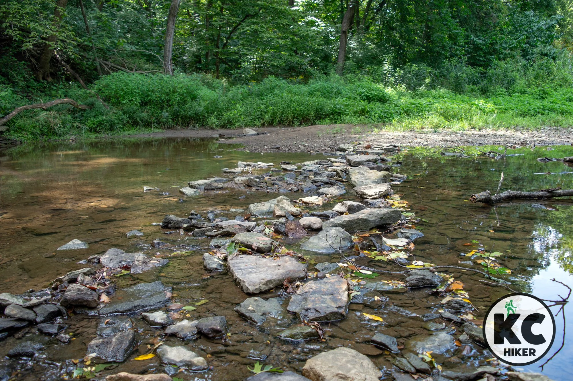 The Happy Rock Trail in Kansas City, Mo., in Clay County.