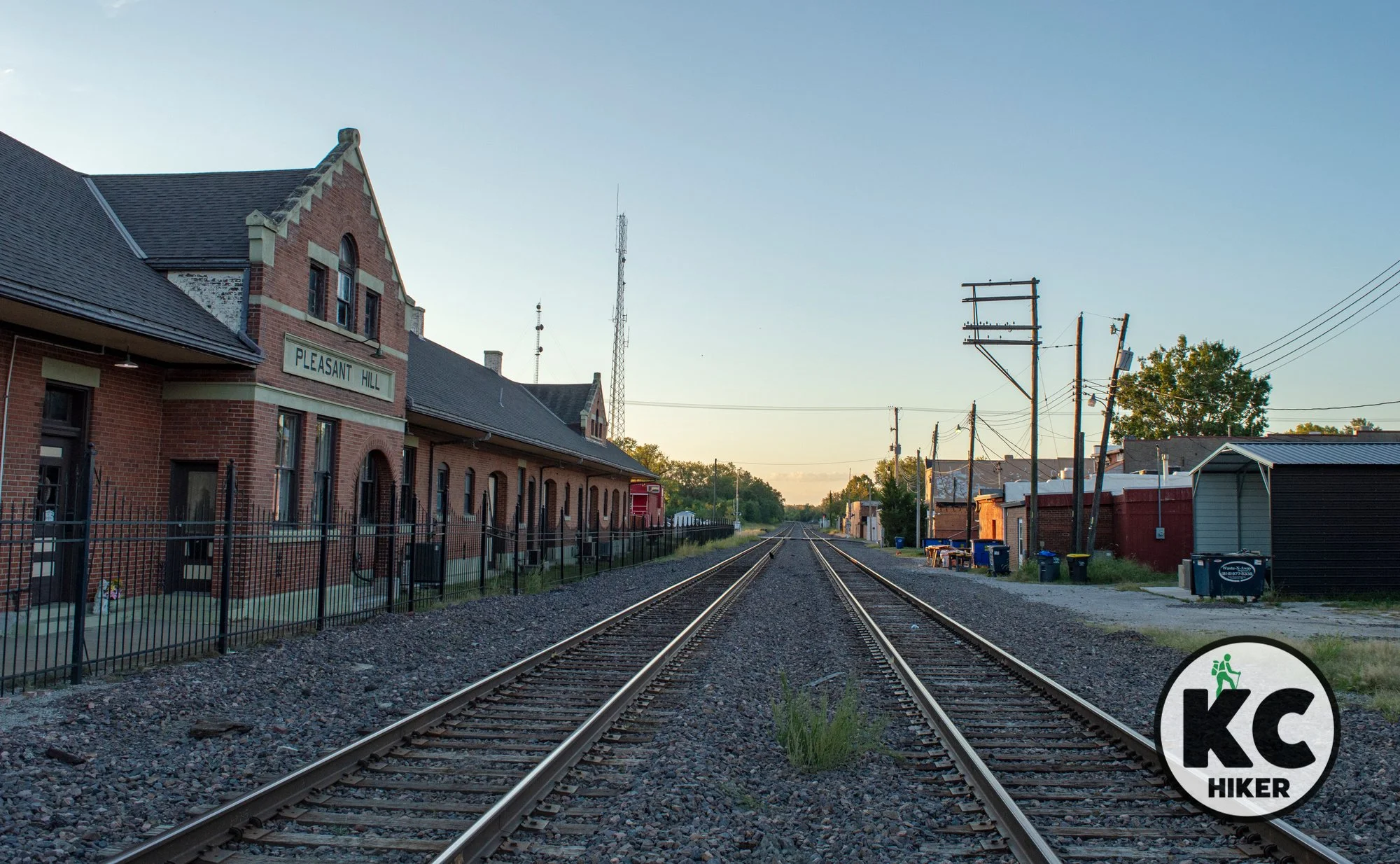 Pleasant Hill's MOPAC Trail begins in the community's historic downtown area.