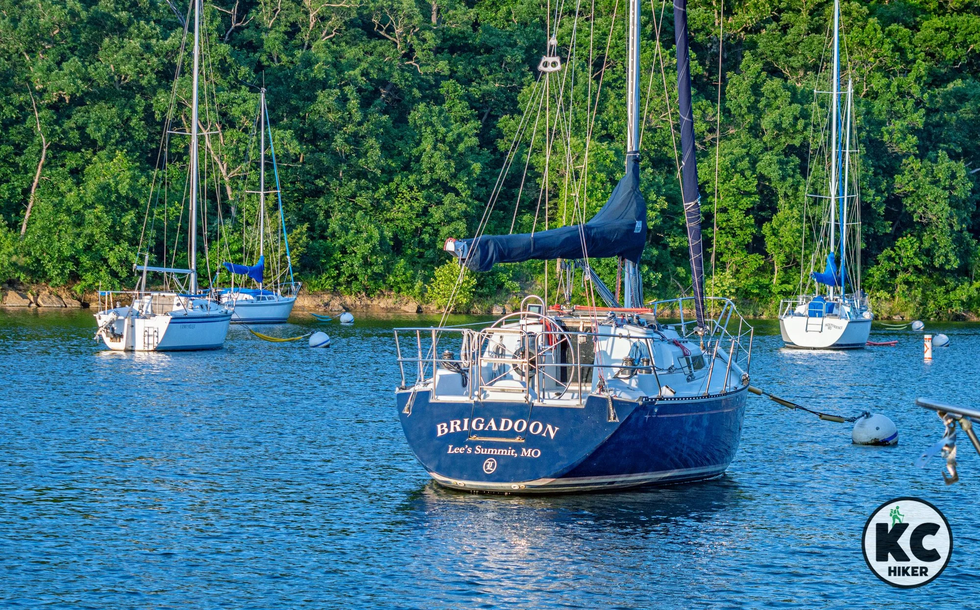 The Zen zone of Sailboat Cove KC Hiker