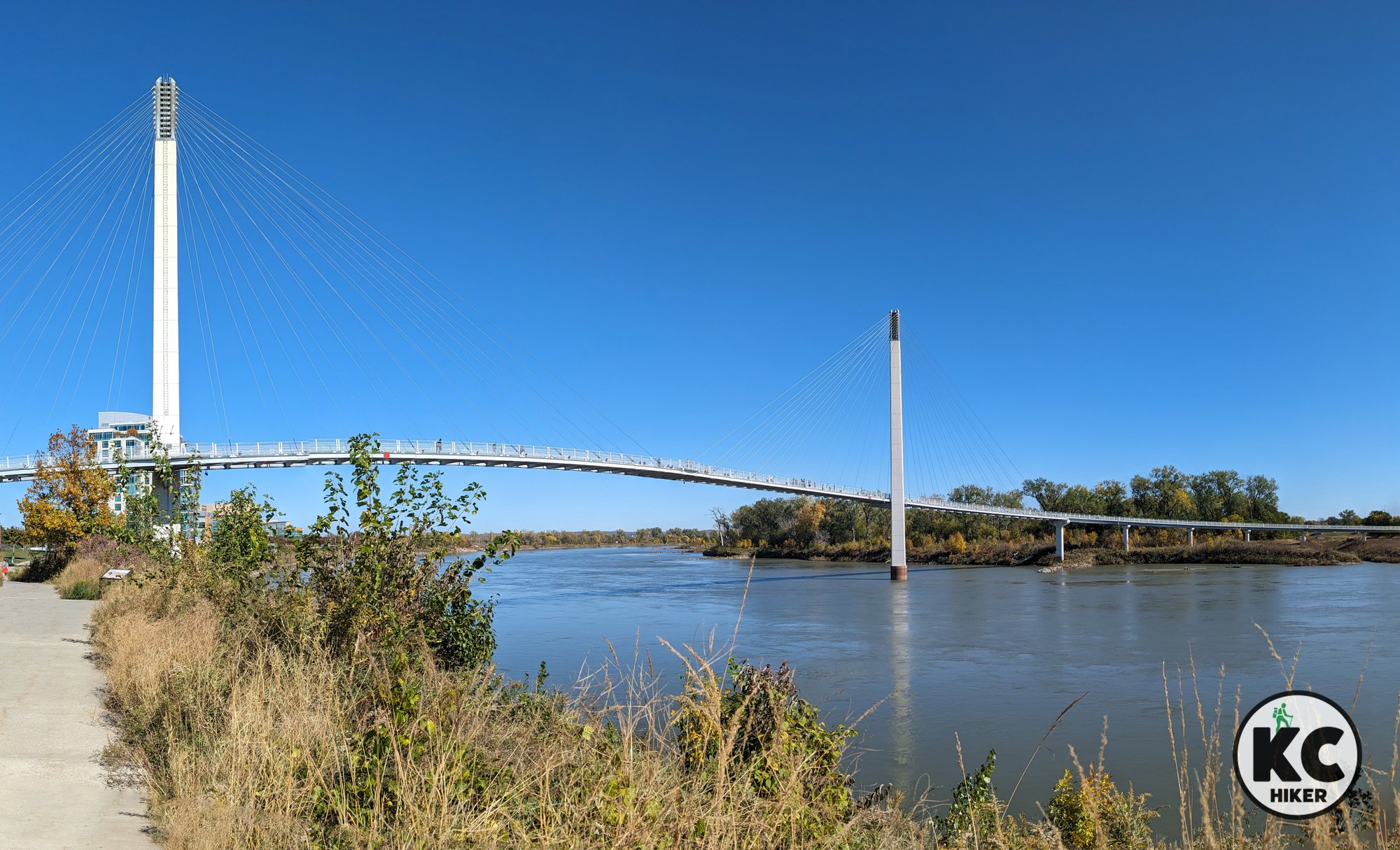 Soar above the Missouri River on this 3,000-foot pedestrian bridge - KC ...