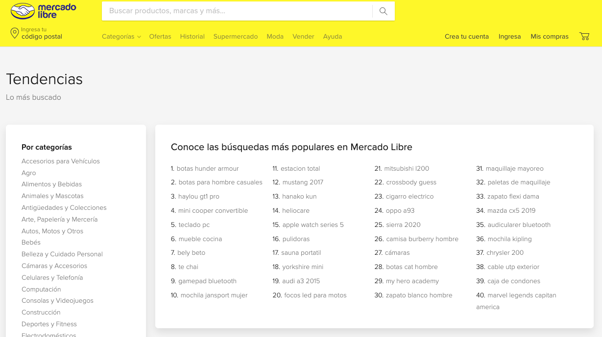  Imagen vía: MercadoLibre México 