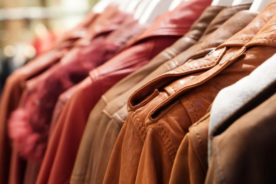 Suede clothing