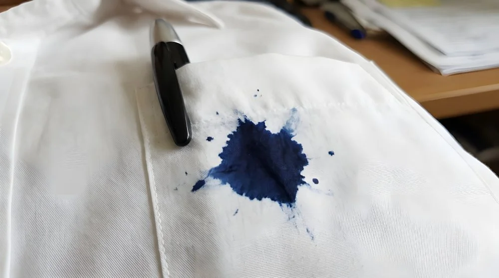 how to get ink stains out of clothes