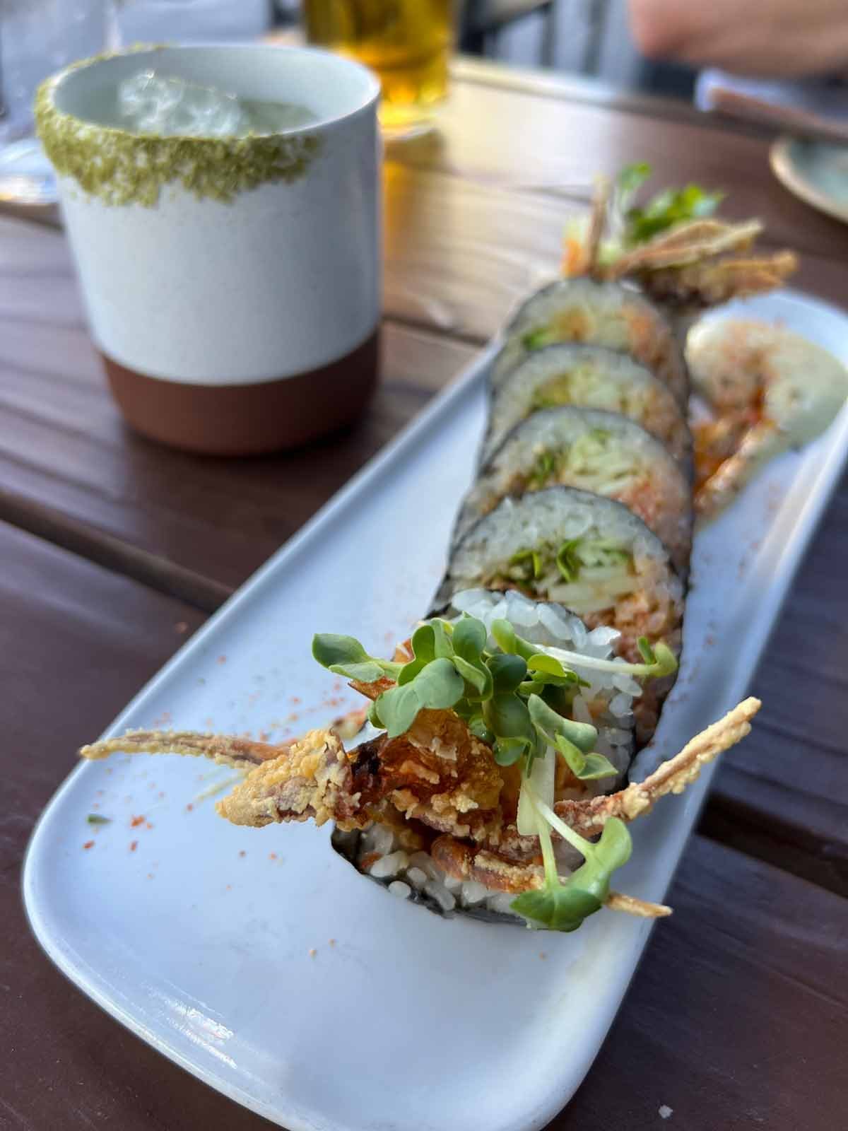 The Green Machine: Bamboo Sushi's No. 1 Roll Comes to Denver