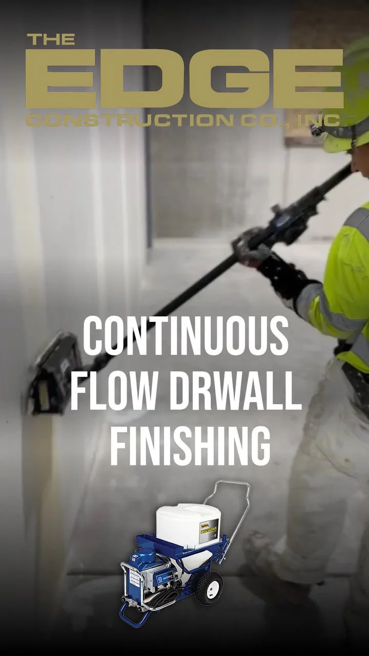 Continuous Flow Drywall Finishing