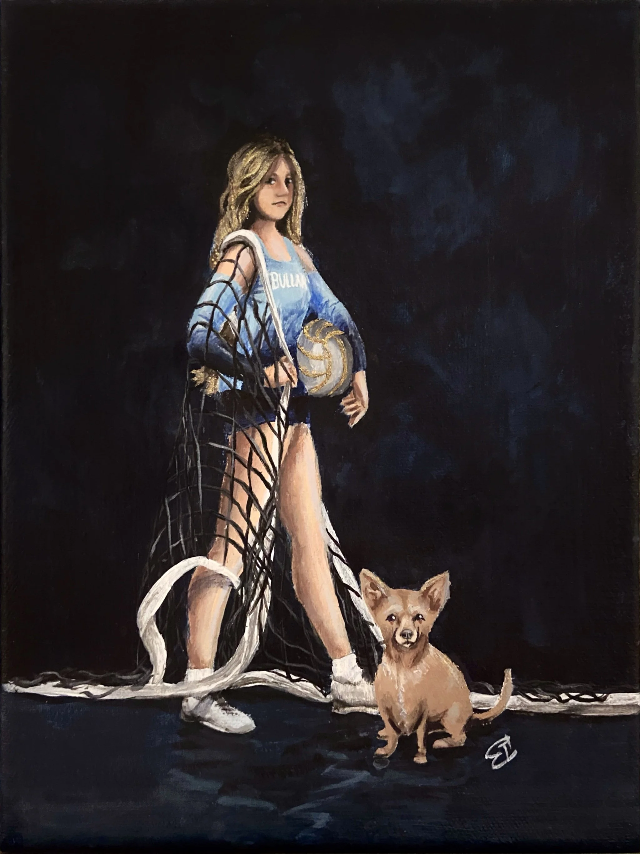 Commission--acrylic on canvas