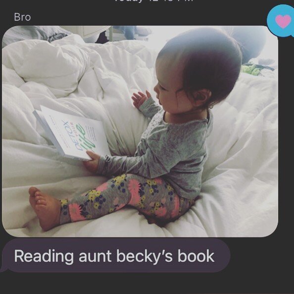 Such an easy and simple read, even my 14-month-old niece can read it! ;)

#smartbaby #proudauntie #detoxyourlife #detox #healthylifestyle #easyread #keepitsimple #bookstagram #authorsofinstagram