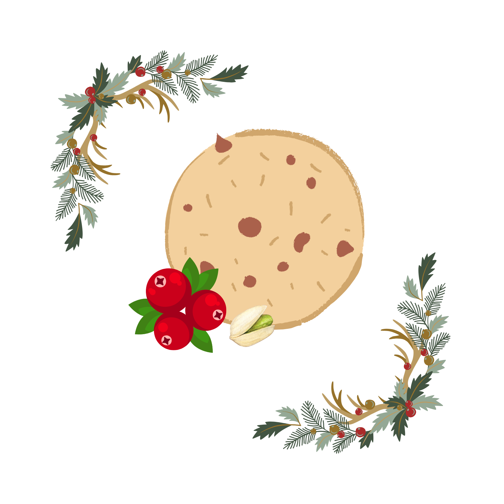 Cranberry Pistachio Cookie