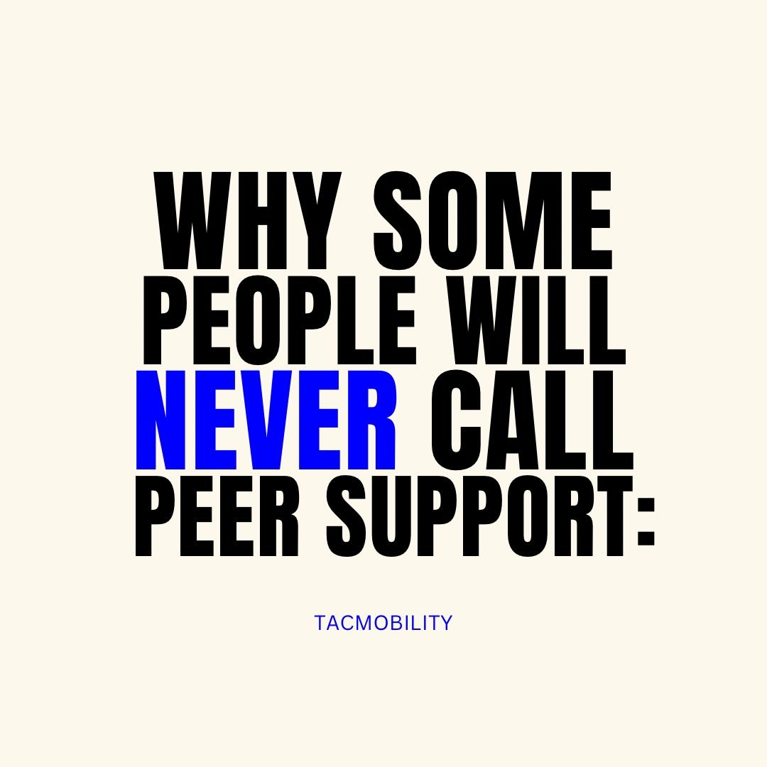 Some people would rather give themselves a precut in between their toes than use peer support and that sucks.

But that can change. 

Peer support begins BEFORE the critical incident. 

If you care about supporting your people, you pop into briefing 