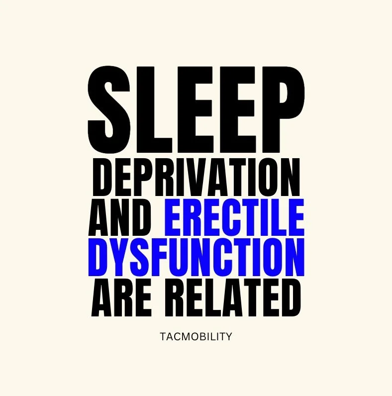 Did you know that sleep deprivation can directly impact your sexual health? 🫢

Many men overlook the importance of quality sleep, but it&rsquo;s crucial for maintaining healthy function in all areas of life, including intimacy. 

Instead of running 