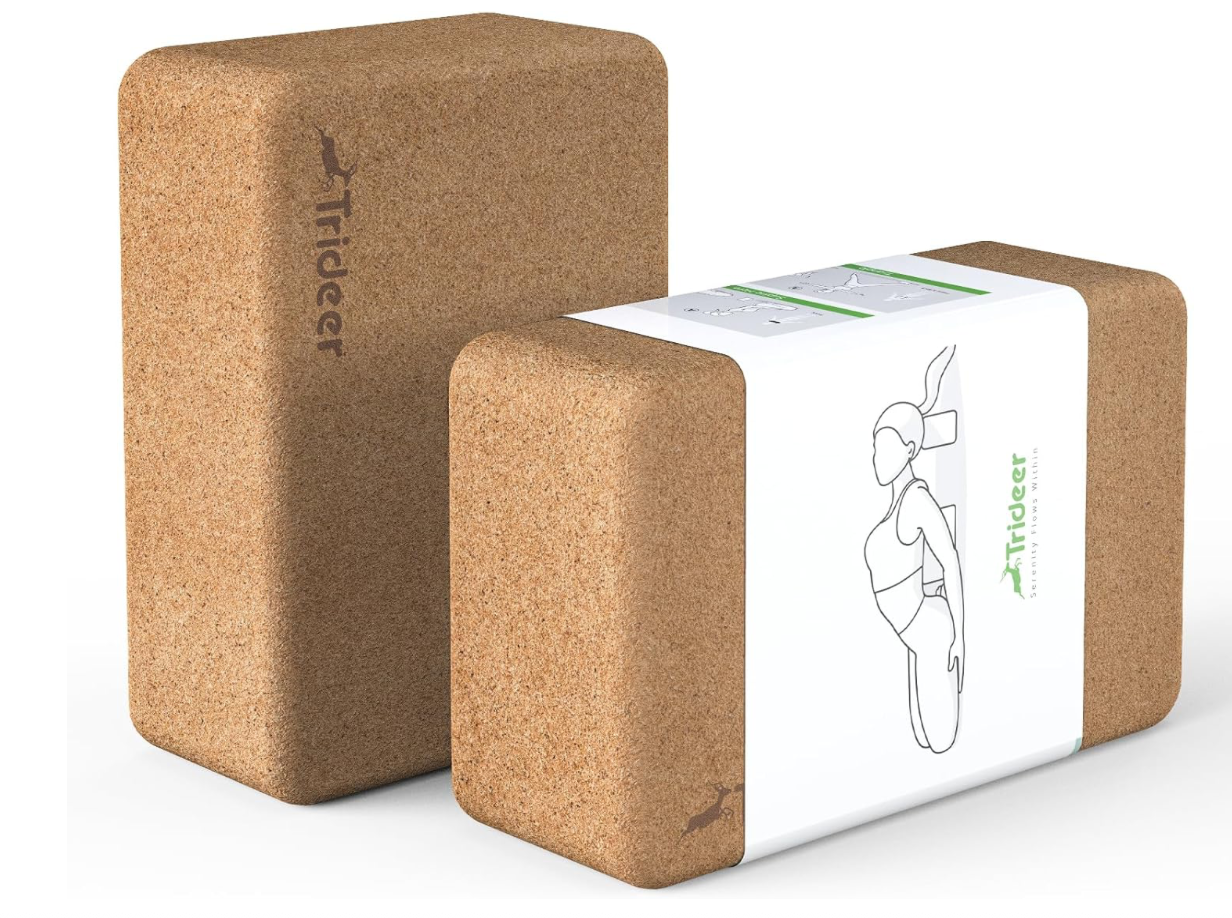 Cork Yoga Blocks For Tension Release