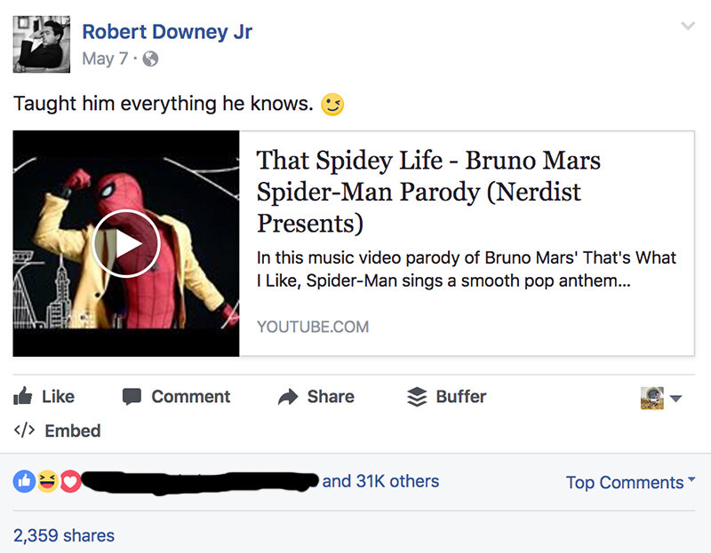 Robert Downey Jr. Repost