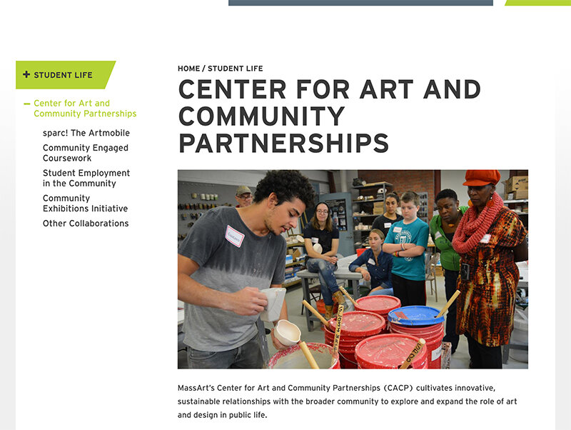 Center for Art and Community Partnerships