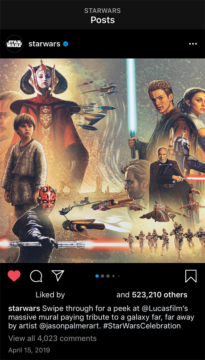 Star Wars Celebration Mural