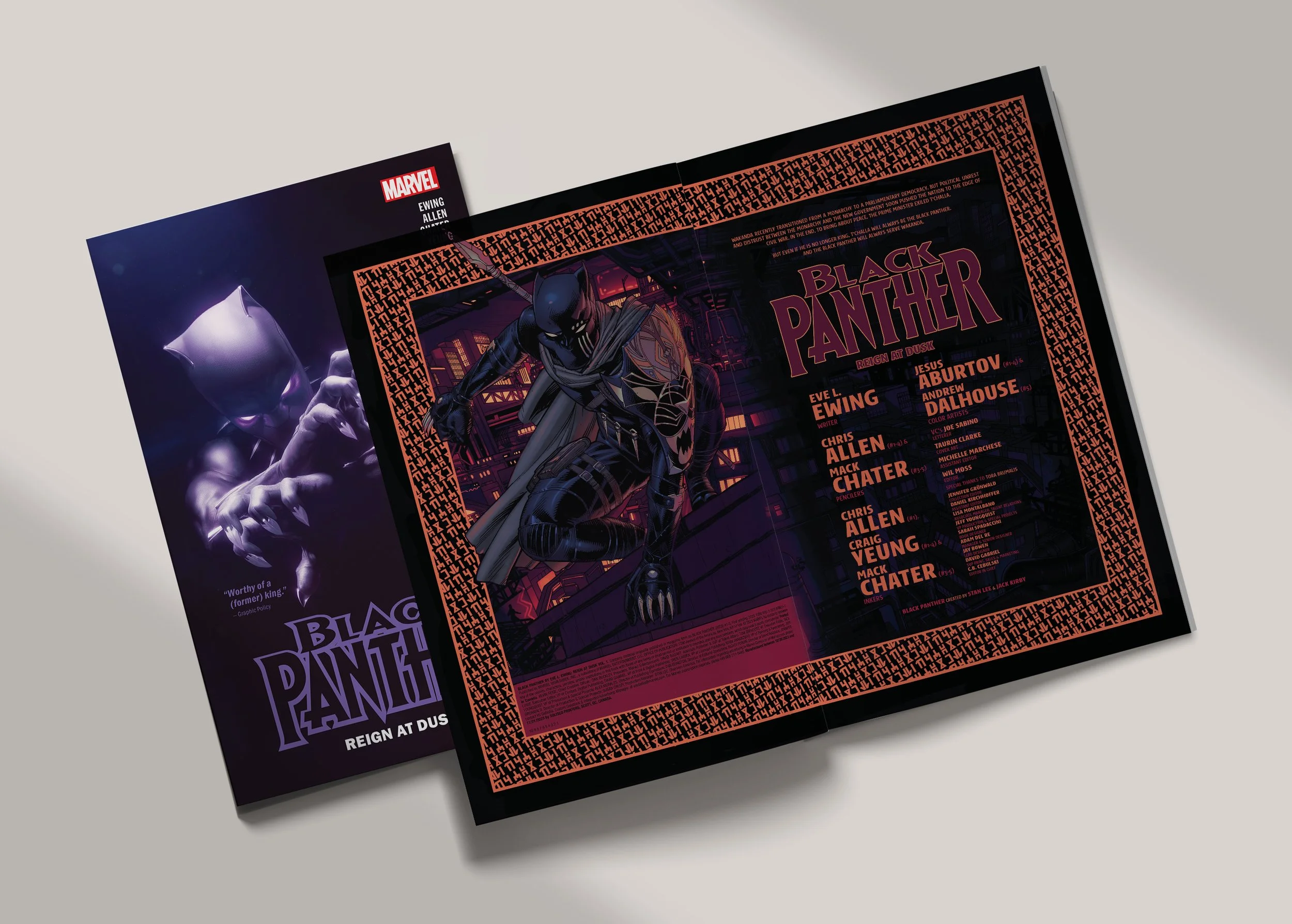 Black Panther TPB — Sarah Spadaccini