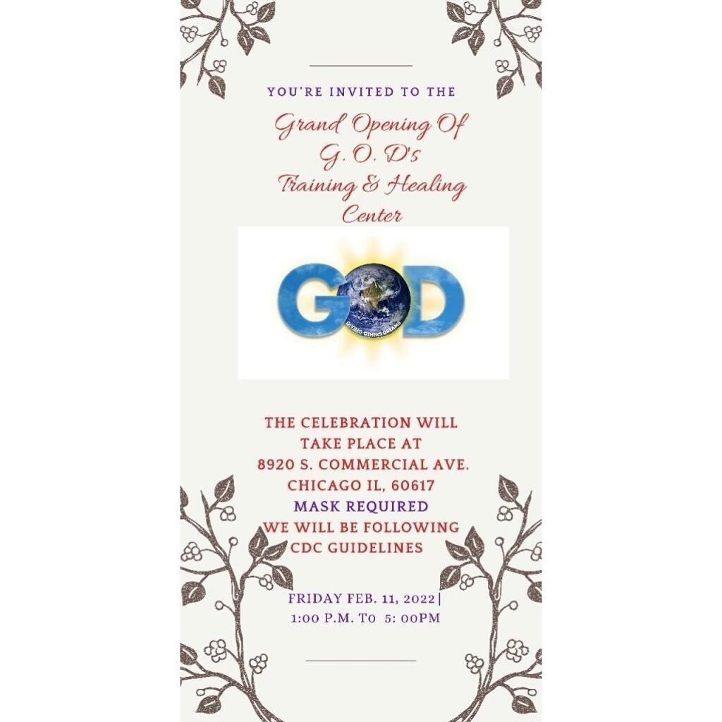 Lifelong community member of the Southeast Side, Celia Colon, is opening a center for Domestic Violence Survivors. The grand opening is this week on Friday the 11th from 1-5 at 89th and commercial. There will be a cocktail hour and snacks.

State rep