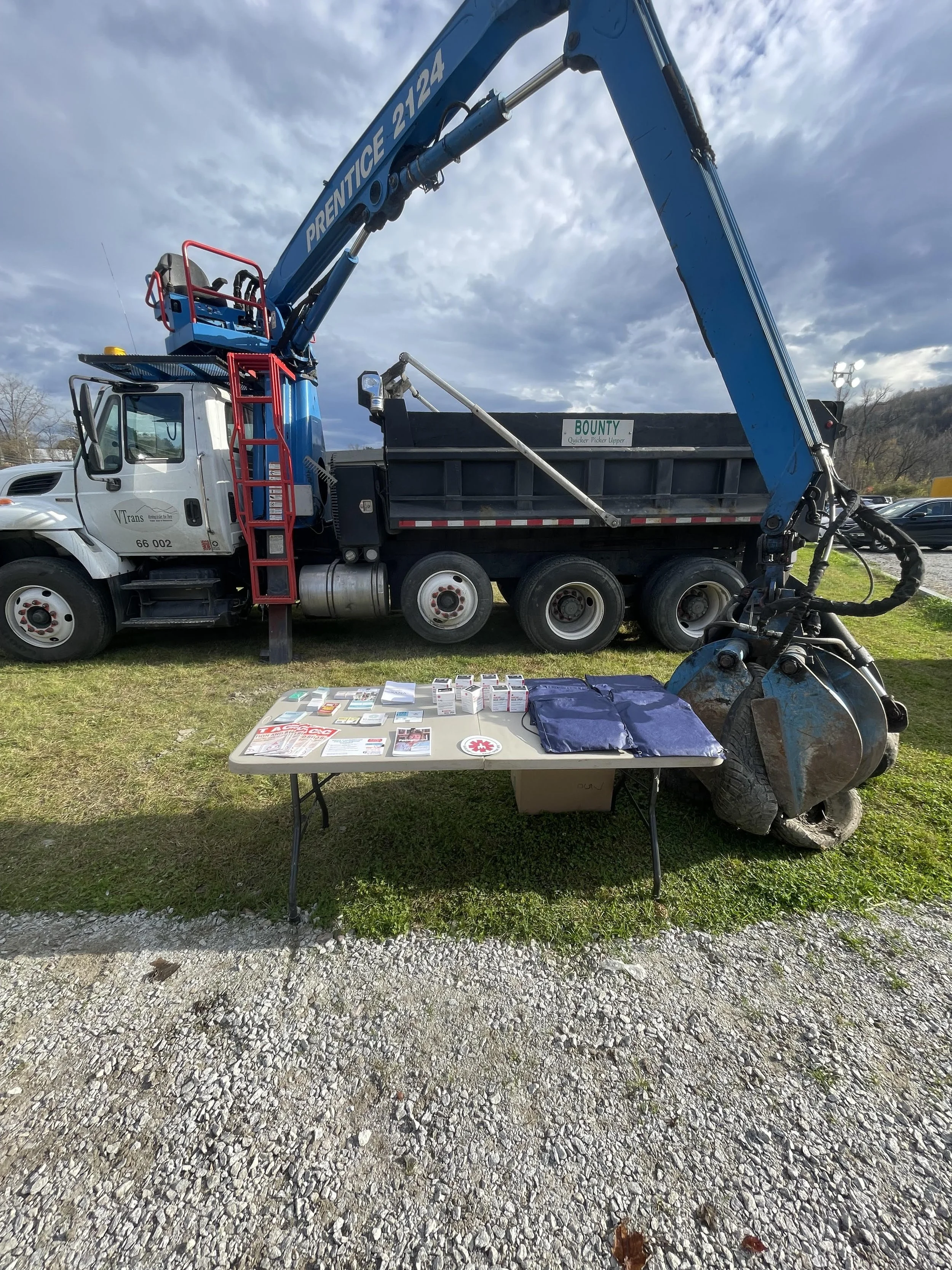 At the 2023 Wheels for Warmth event in Barre