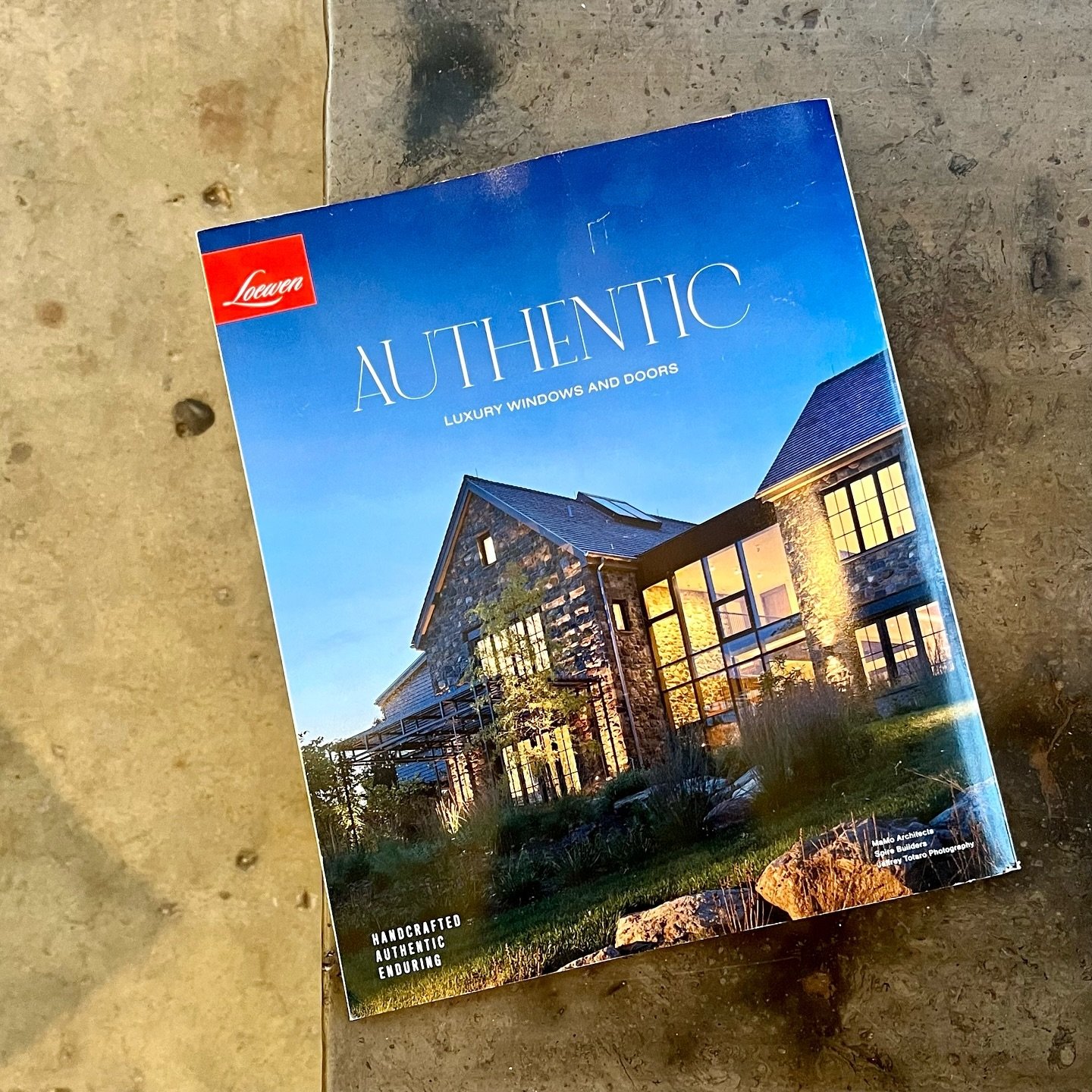 &bull;
So nice to see our project, BLACKBIRD, on the back cover of this quarter&rsquo;s @resdesignmag thanks to our friends at @loewenwindows!