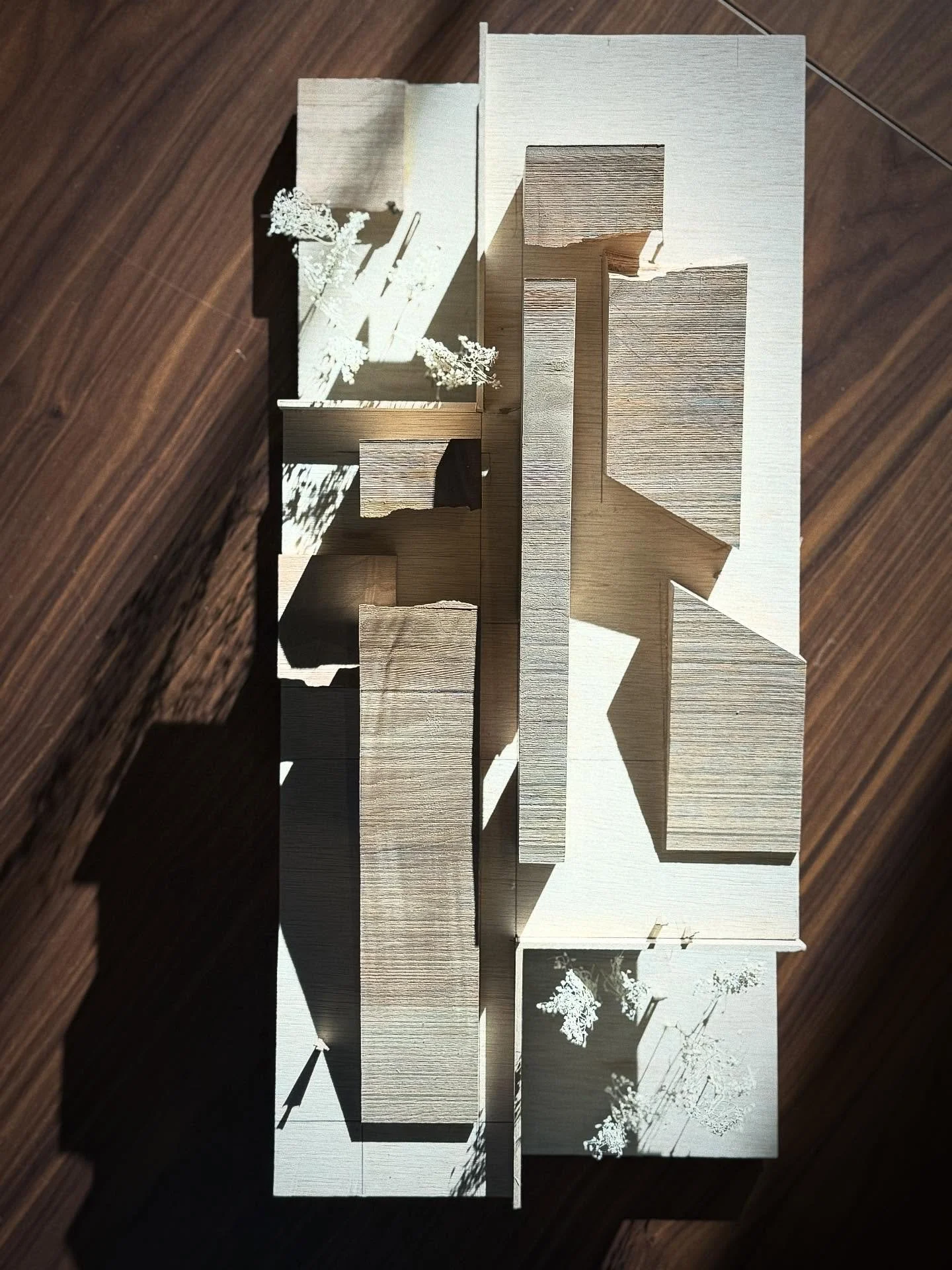 Conceptual model for a museum organized below grade, where galleries are shaped by light, landscape, and sequence rather than objecthood.
This exploration reflects MaMo&rsquo;s ongoing interest in cultural spaces that operate at the intersection of a