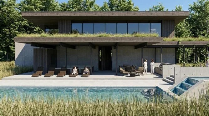 On the boards &mdash; Pool House / Submerged Gymnasium.

An exploration in volume, material, and light.

#MAMOArchitects #Architecture #OnTheBoards