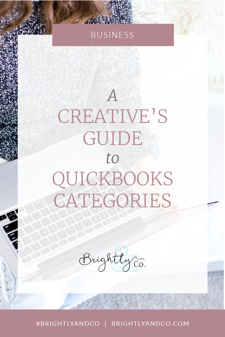 Brianne WikA Creative's Guide to QuickBooks Categories