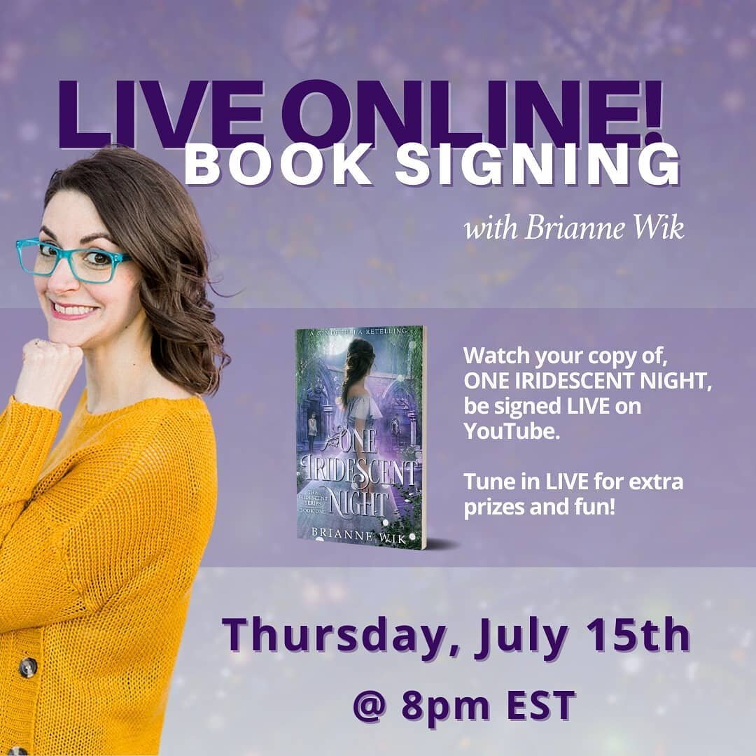Just a heads up! I'll be doing my LIVE online book signing next Thursday at 8pm EST (5pm PST).

❓ Question: How many signed books do you have?
(My answer is in the comments)

____

𝙄𝙛 𝙮𝙤𝙪'𝙫𝙚 𝙥𝙪𝙧𝙘𝙝𝙖𝙨𝙚𝙙 𝙖 𝙨𝙞𝙜𝙣𝙚𝙙 𝙥𝙖𝙥𝙚𝙧𝙗𝙖𝙘?