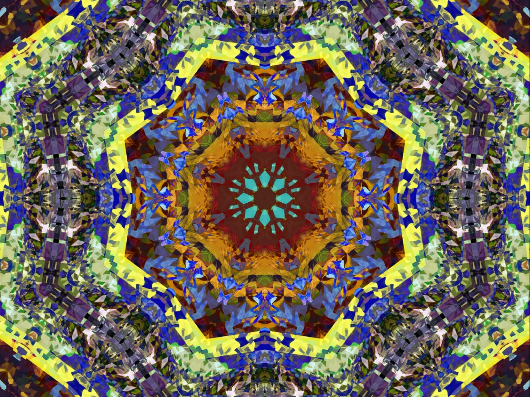 Holiday Madness Mandala