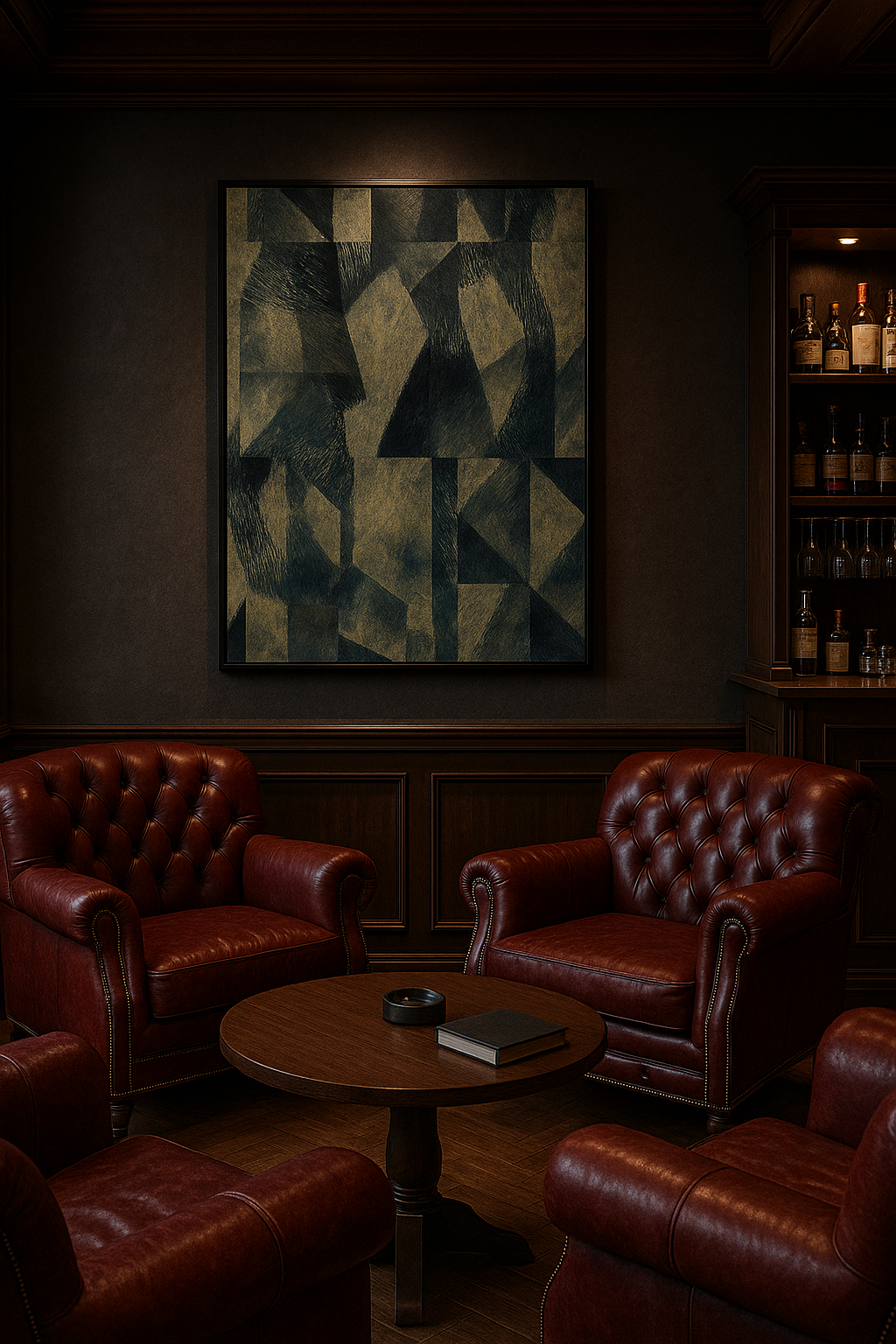 Lounge with Abstract Geometry and Leather Chairs.png
