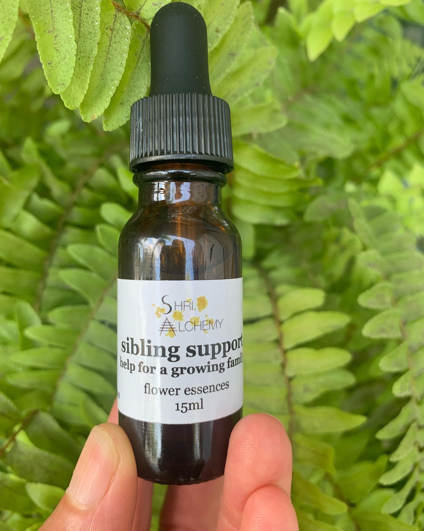 New Product Alert 🚨 
Sibling Support is a flower essences formula created to help growing or changing families! Helps with big complicated feelings for little ones like jealousy, envy, anger, irritation, impatience or confusion when another little o