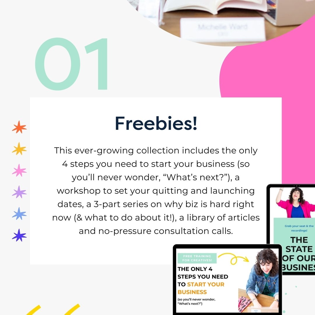 🌟 Freebies Alert! 🌟

Hey there, fellow entrepreneurs and aspiring ones, too! 🚀 Ready to make things happen without spending a dime? Get ready for a treasure trove of exclusive freebies designed just for you. 

Check out these awesome offerings (&a
