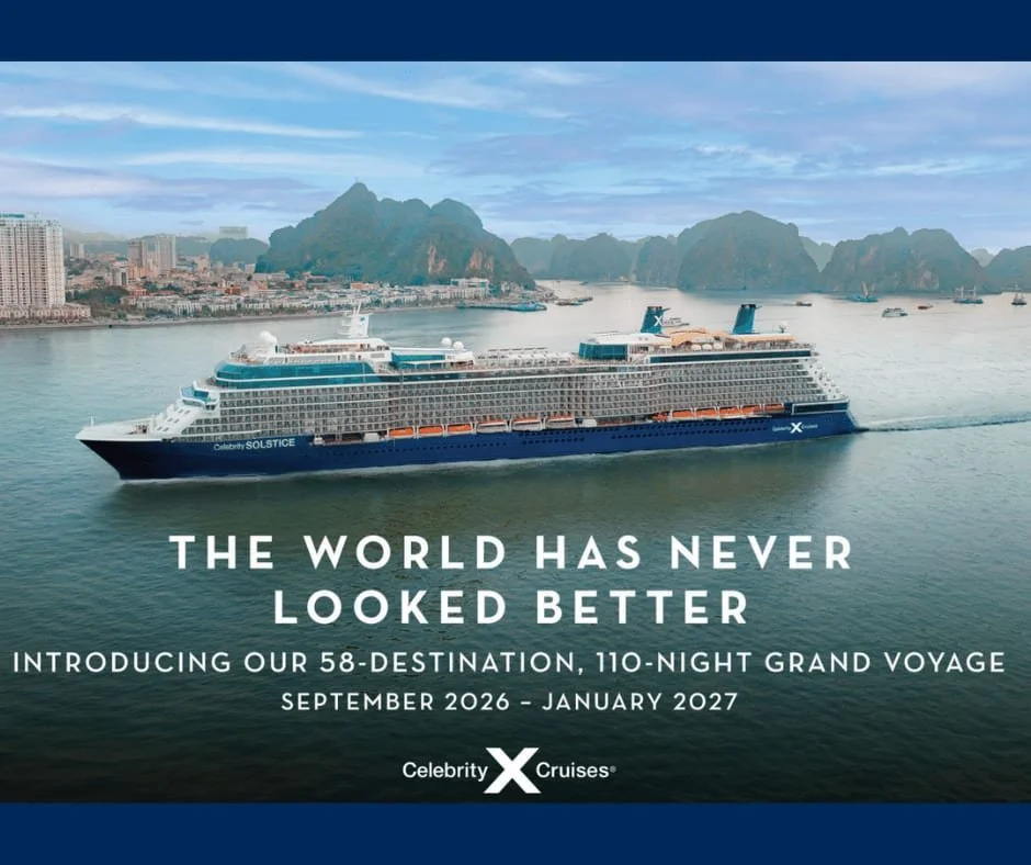 🗺️ Why limit yourself to one destination when you can experience the world? Embark on a Grand Voyage with Celebrity Cruises for an epic adventure filled with unforgettable experiences from every corner of the globe.
Travel Masters & The Travel