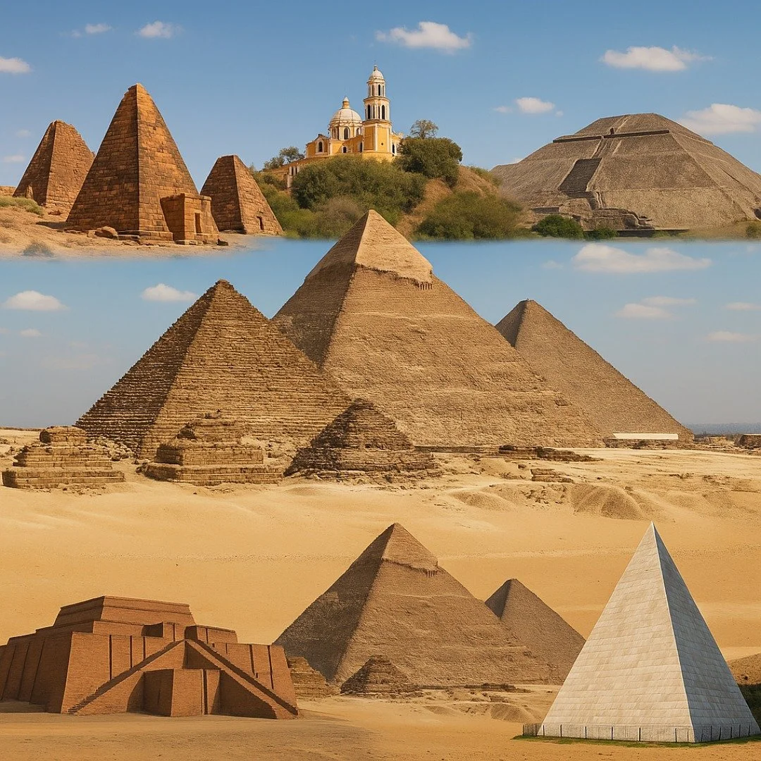 Think pyramids begin and end in Egypt? Think again.  On this weeks 94.1FM Gold Coast Radio Travel Show we travelled a world filled with pyramids, all waiting to be explored.  From the sun-baked plains of Sudan to the jungles of Mexico and the misty h