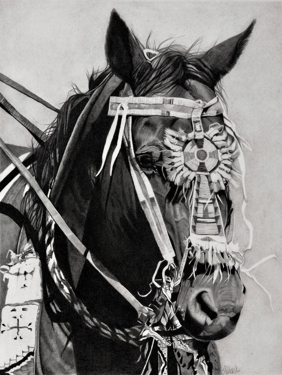 2017 – Bedazzled / Graphite Pencil, 10” x 8” / SOLD