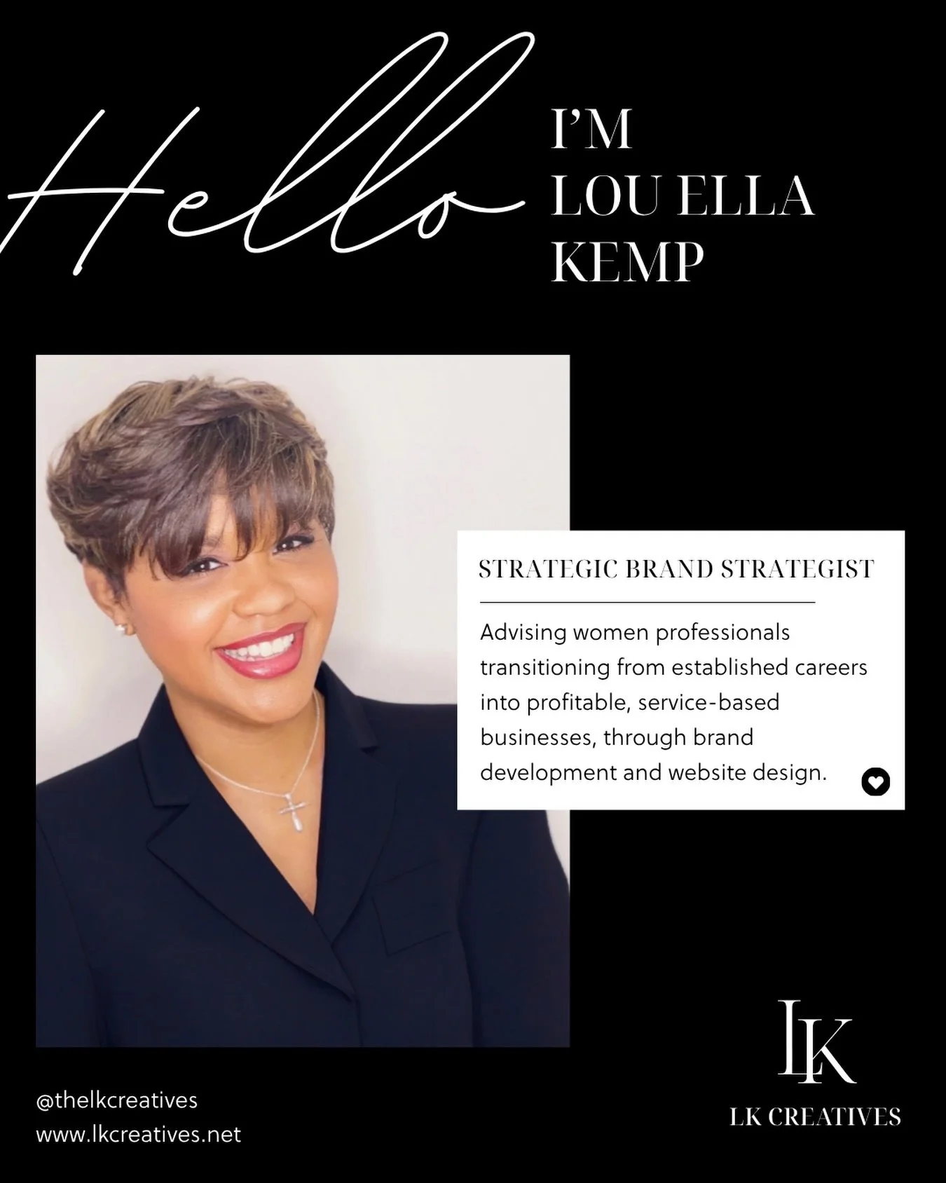 Hello, beautiful. I&rsquo;m Lou Ella. ✨

There&rsquo;s a moment every ambitious woman recognizes when the dream God placed inside of you becomes louder than the fear of stepping into it.

For me, that moment changed everything. I knew I was created f